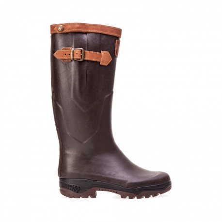 Bottes de chasse Aigle Parcours Signature Pied Fort - Bottes caoutchouc de  chasse | Made in Chasse