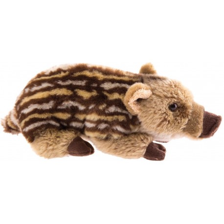 Peluche Marcassin couché 30 cm