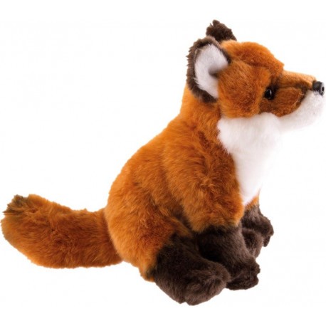 Peluche Renard assis 20 cm