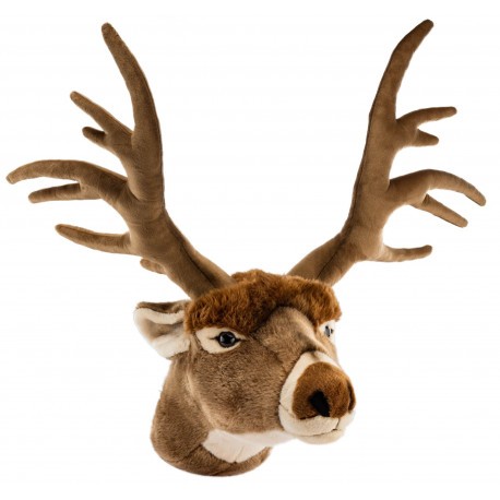 Peluche trophée de Cerf 70 cm