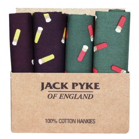 Mouchoirs à motif cartouches Jack Pyke