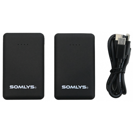 Pack 2 batteries pour chaussettes et mitaines chauffantes Somlys