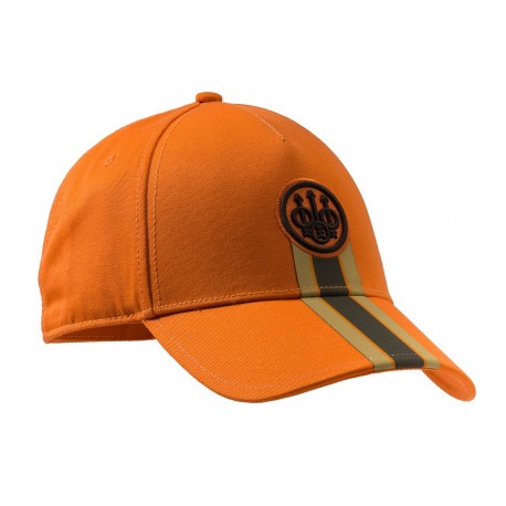 Casquette de chasse Beretta Corporate Striped - Orange