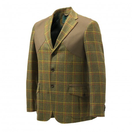 Veste homme Beretta St James - Tweed Vert & Jaune