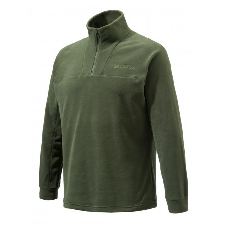 Veste polaire Beretta Half Zip Fleece - Vert