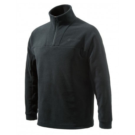 Veste polaire Beretta Half Zip Fleece - Noir