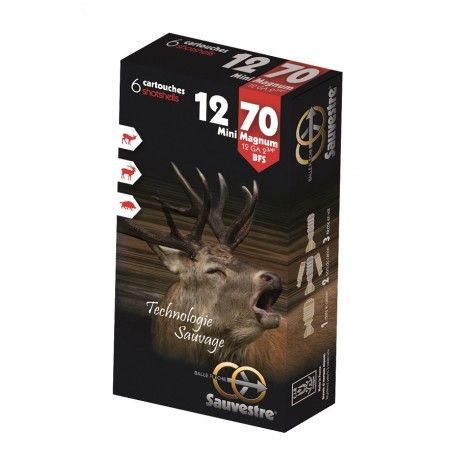 Cartouche Sauvestre Mini Magnum / cal. 12/70 - BFS 22,5g