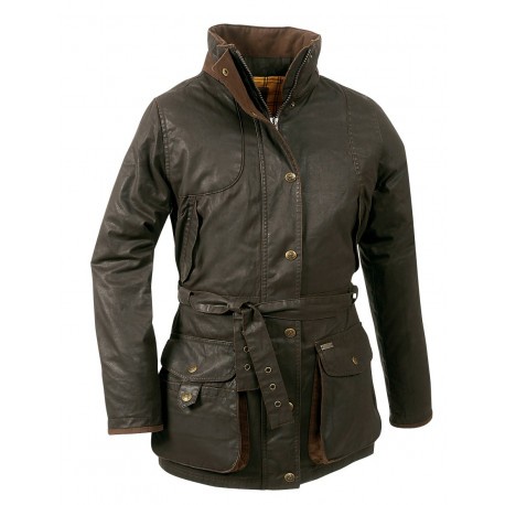 Veste de chasse Club Interchasse Célestine / Marron