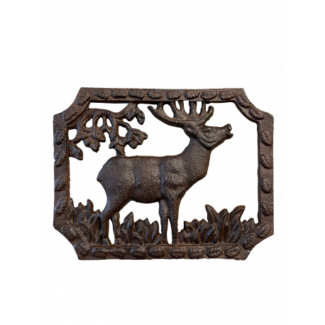 Sous-plat rectangulaire Cerf GM