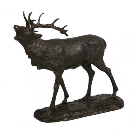 Bronze Cerf au brame