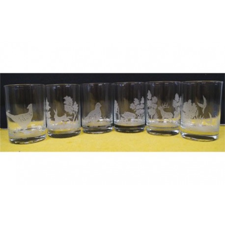 Verres gravés Whisky