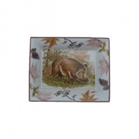 Vide-poche porcelaine Sanglier