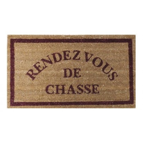 Paillasson rendez-vous de chasse
