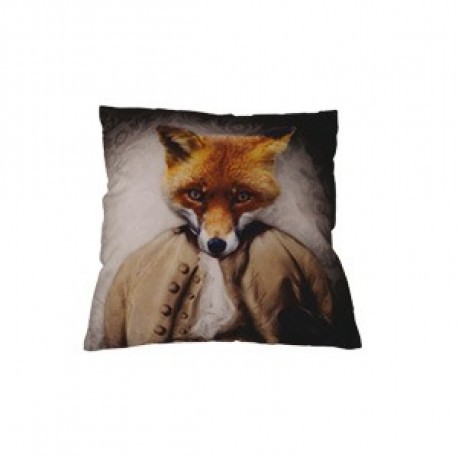 Coussin toile Renard