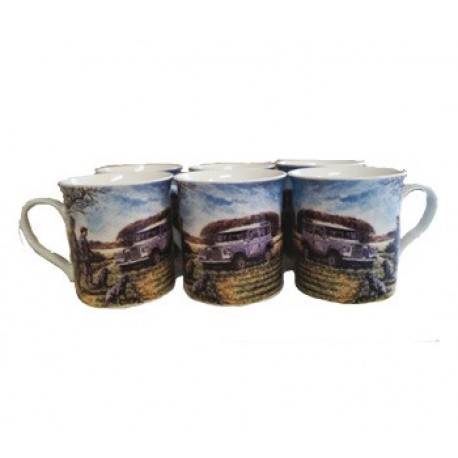 Service 2 mugs Chasse