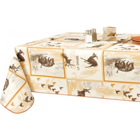 Nappe toile cirée Sologne 140 x 240 cm