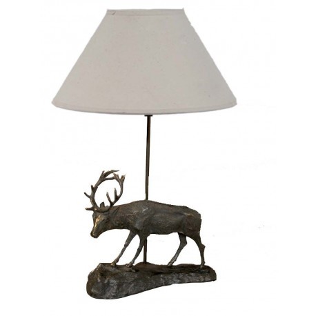 Lampe cerf grand modèle