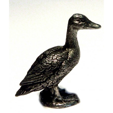 Figurine étain Canard