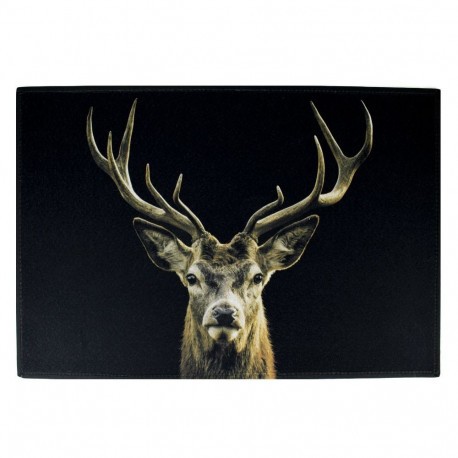 Tapis de cuisine tête de cerf