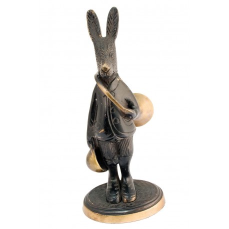 Figurine Lapin en bronze