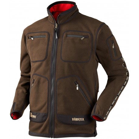 Veste softshell réversible Härkila Kamko Marron-Rouge