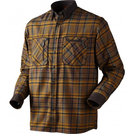 Chemise de chasse Härkila Pajala Tobacco check