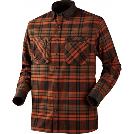 Chemise de chasse Härkila Pajala Burnt orange