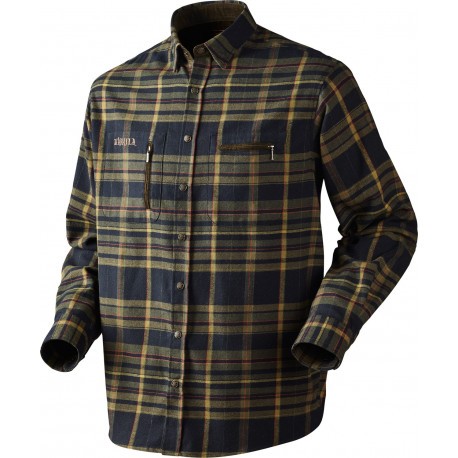 Chemise de chasse Härkila Eide Green check