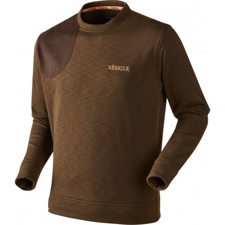 Sweat-shirt de chasse Härkila Sporting Marron