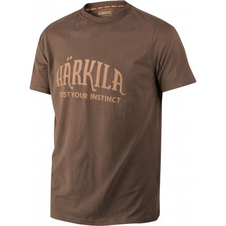 Tee-shirt de chasse Härkila Marron