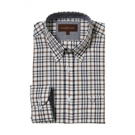 Chemise de chasse Club Interchasse Marin