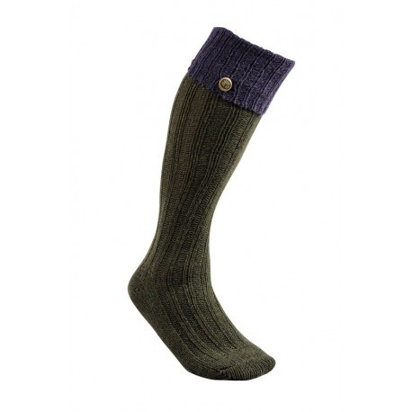 Chaussettes de chasse Club Interchasse Natun L - Violet