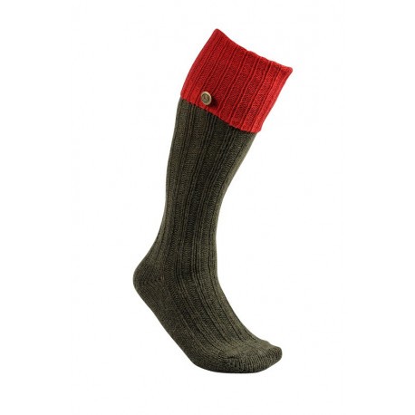 Chaussettes de chasse Club Interchasse Natun L - Rouge