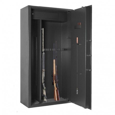 Armoire forte Elite Gaper 16 armes + étagères modulables