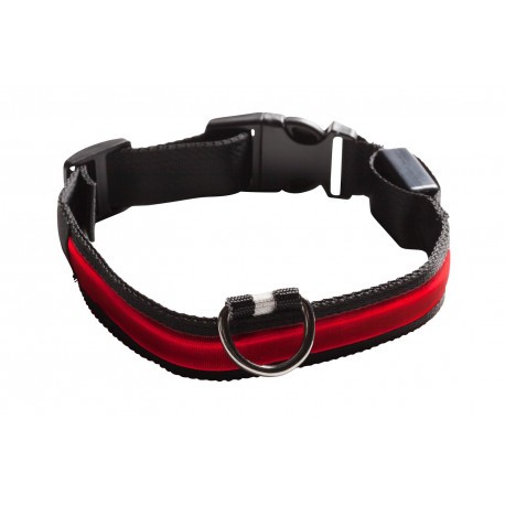 Collier lumineux Eyenimal / Rouge