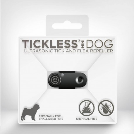 Répulsif TICKLESS Mini Dog rechargeable - Noir