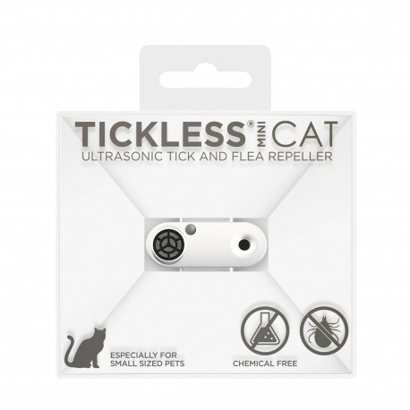 Répulsif TICKLESS Mini Cat rechargeable - Blanc