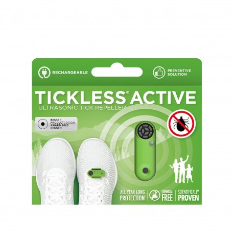 Répulsif TICKLESS Active rechargeable - Vert