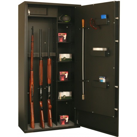 Armoire Forte Fortify Delta 12 Modulable 12 Armes 8 Armes Etageres Coffres Forts Pour Armes Longues Made In Chasse