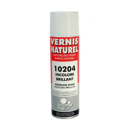 Vernis cellulosique brillant naturel aérosol 50 ml