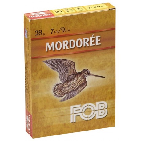 Cartouche Fob Mordorée / Cal. 20 - 28 g