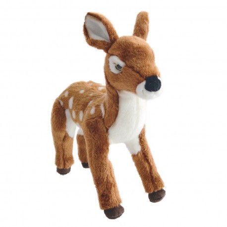 Peluche Faon debout 30 cm