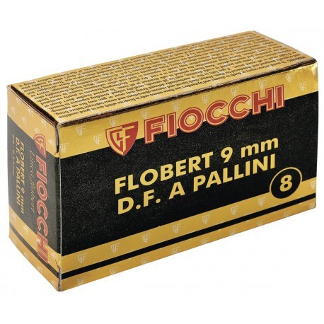 Cartouches 9 mm Flobert Fiocchi Double charge
