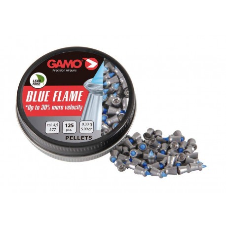 Plombs 4,5 mm Gamo Blue Flame