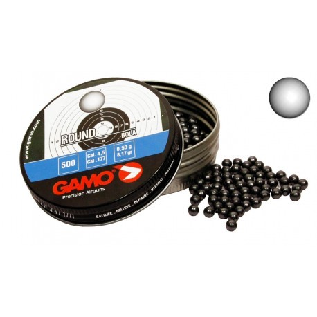 Plombs 4,5 mm Gamo Round