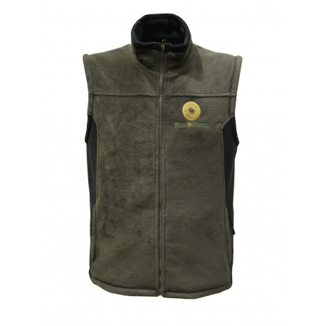 Gilet polaire brodé Made in Chasse