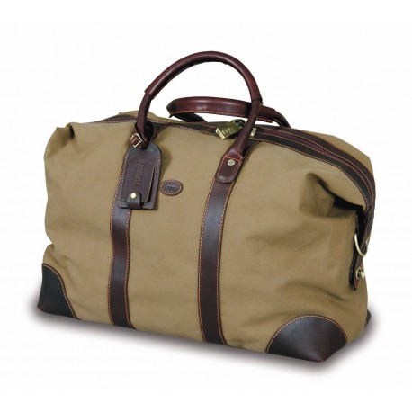 Sac week-end Baron / Toile & Cuir