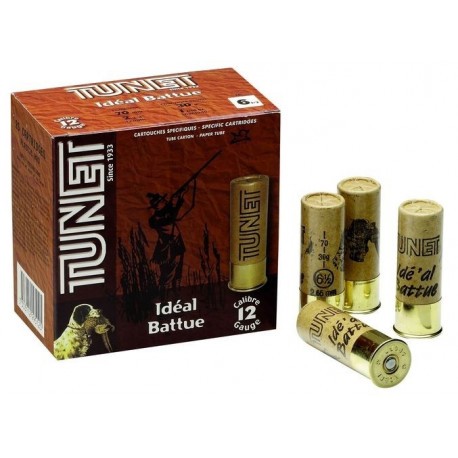 Cartouche Tunet Idéal Battue 12 / Cal. 12 - 30 g