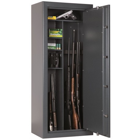 Armoire forte Infac Classic / 20 ou 10 armes + étagères