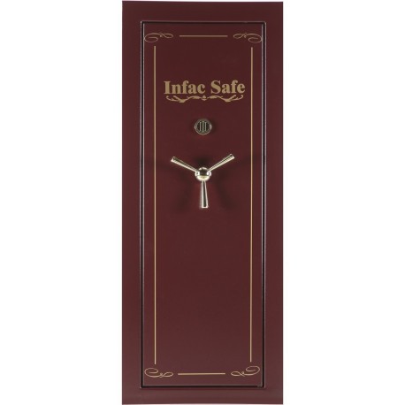 Armoire forte anti-feu Infac Big Safe Bordeaux / 16 - 21 armes
